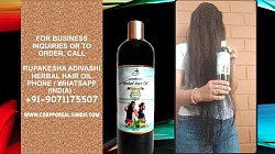 Longer hair growth made easy with Hoova Adivashi herbal hair Oil