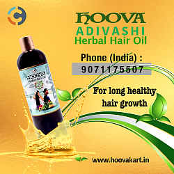 Adivasi bhringraj hair oil for hair fall control and regrowth